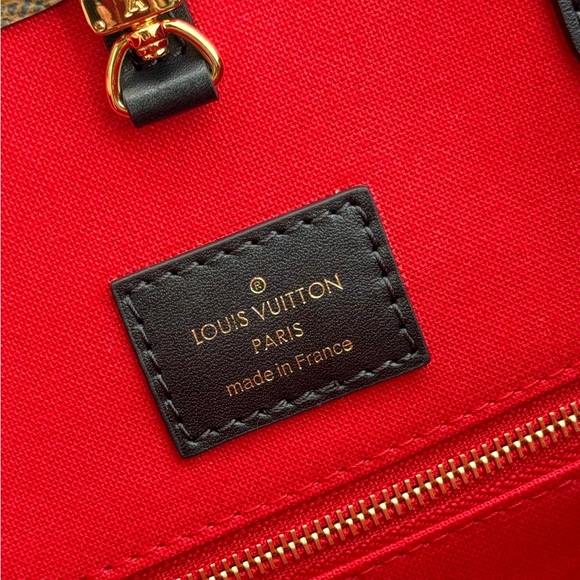 Louis Vuitton Brown Monogram Tote Bag - Picture 8 of 9